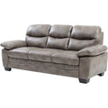 Gray Faux Leather Sofa K684981