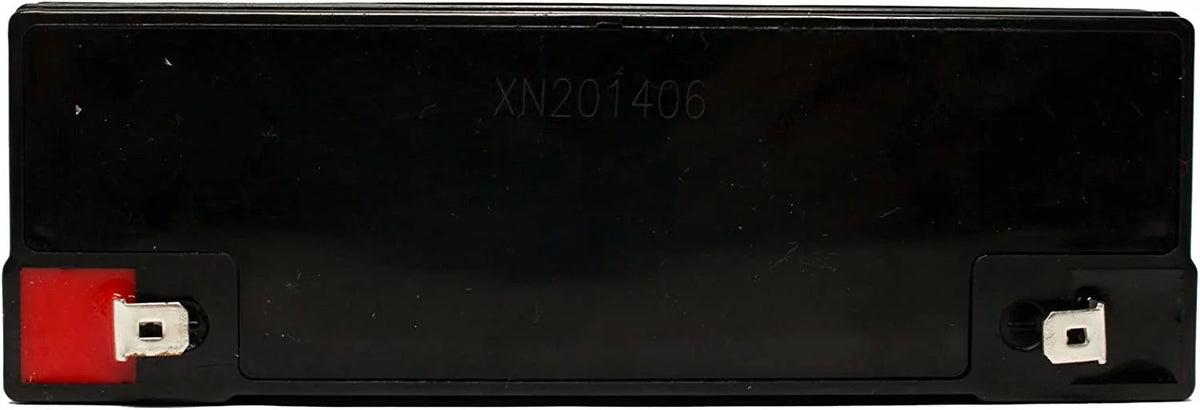 6V 12Ah Sealed Lead Acid Battery with F1 to F2 Terminal Adapters K1055