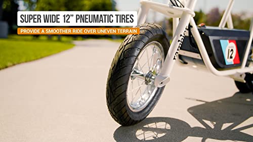 24V Electric Minibike with 12" Air-Filled Tires, 250-watt Motor W414