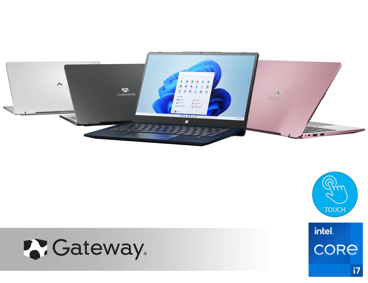 14.1" FHD Touchscreen Notebook, Intel Core i7-1255U, 8GB RAM, 512GB SSD, Windows 11, Black B9159