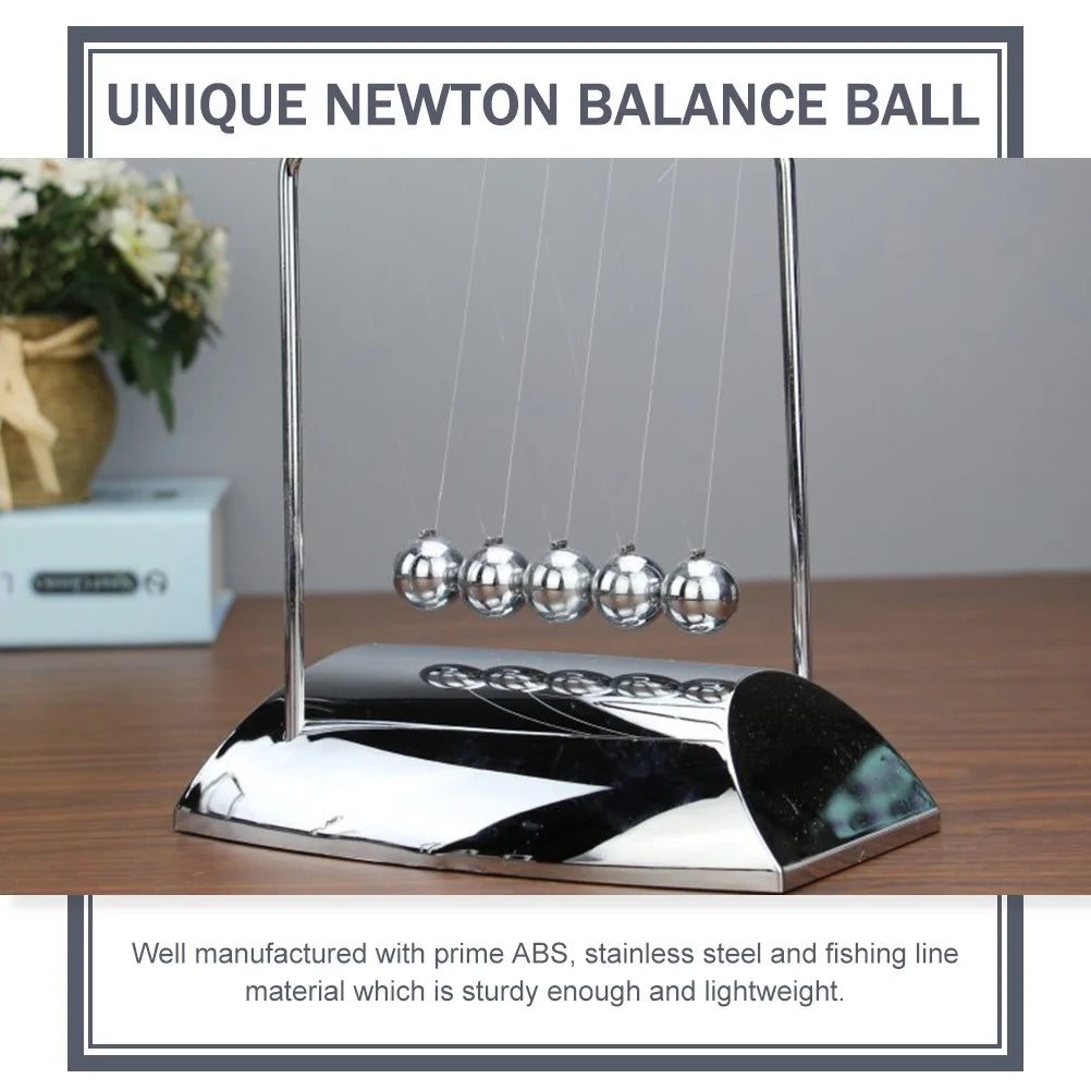 Newton Cradle Balance Ball Desktop Ornament P429