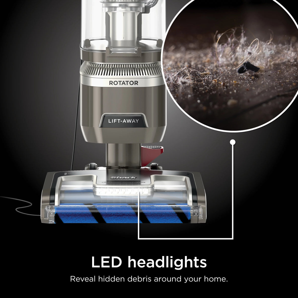 Upright Vacuum with Self-Cleaning Brushroll I6619