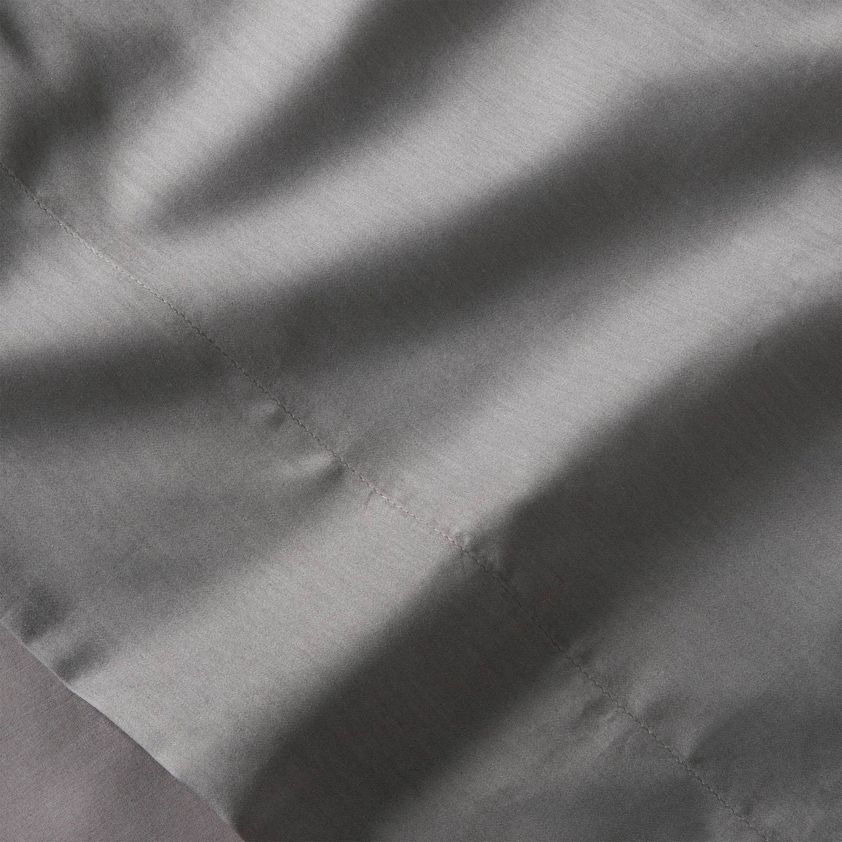 California King 300 Thread Count Solid Sheet Set Dark Gray W469388