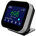 Indoor CO2 Meter Temperature Humidity Air Quality Monitor Black N888841
