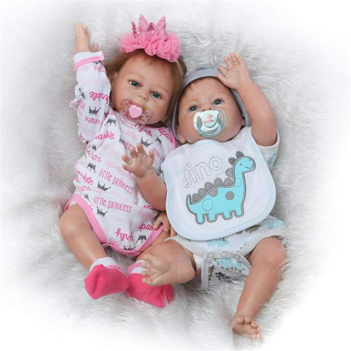 20 inch Anatomically Correct Reborn Baby Dolls 2 PCS B82868