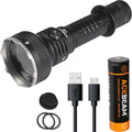 1500 Lumens LED Tactical Flashlight with Rechargeable 21700 Battery M731