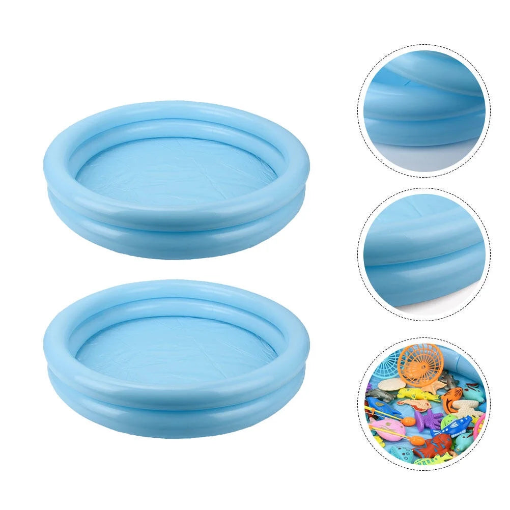 Inflatable Sand Trays, 2Pcs Portable Moldable Play Sand Trays A40293