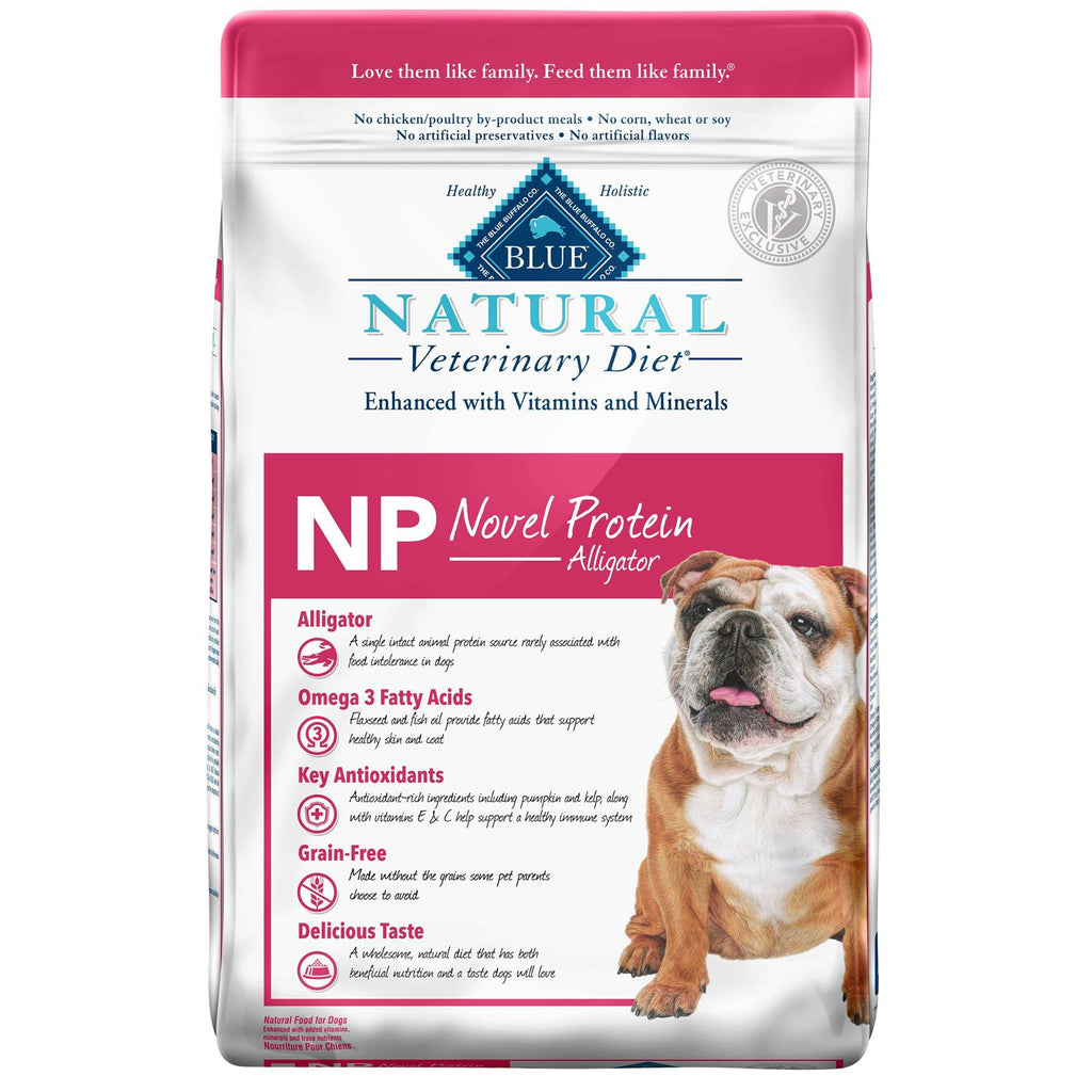 Natural Veterinary Diet Novel Protein Alligator Dry Dog Food B142
