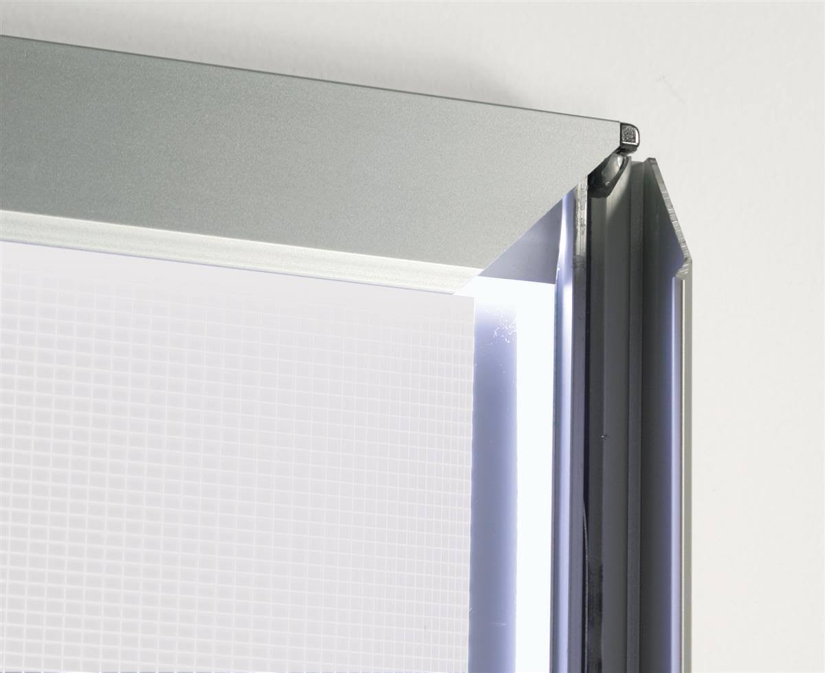 22x28 LED Light Box Poster Frame, Aluminum F736016