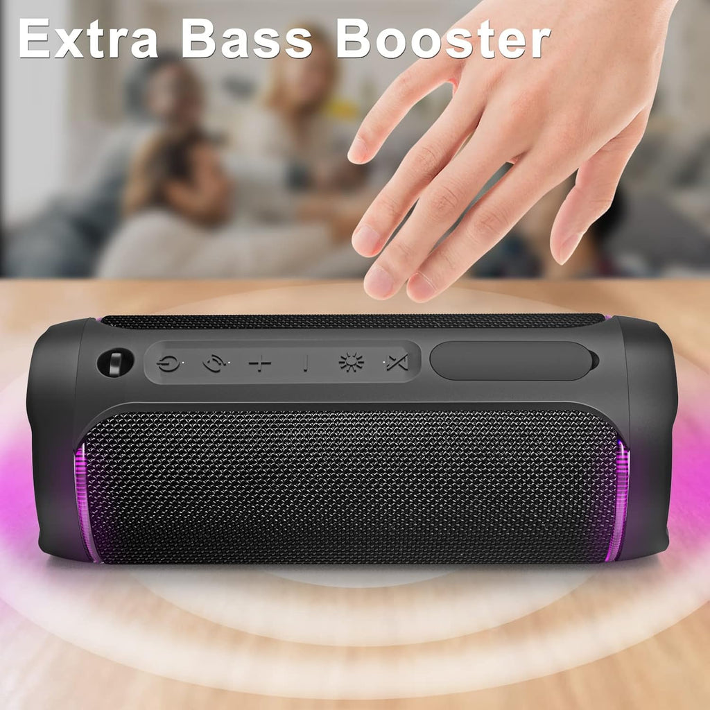 Portable Bluetooth Speaker 40 Watt - Black Z44059