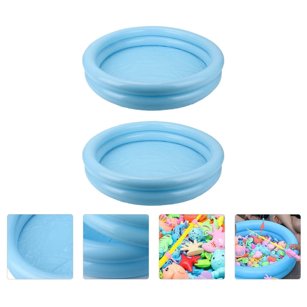 Inflatable Sand Trays, 2Pcs Portable Moldable Play Sand Trays A40293
