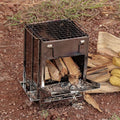 Wood Burning Stove Set, Portable BBQ Grill X26016