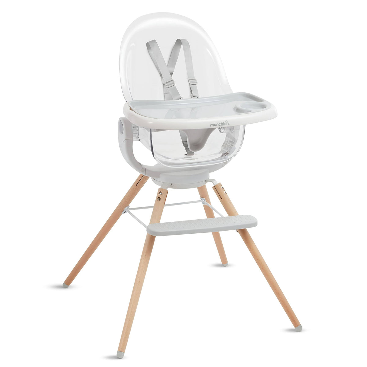 Clear Baby High Chair with 360° Swivel X1534