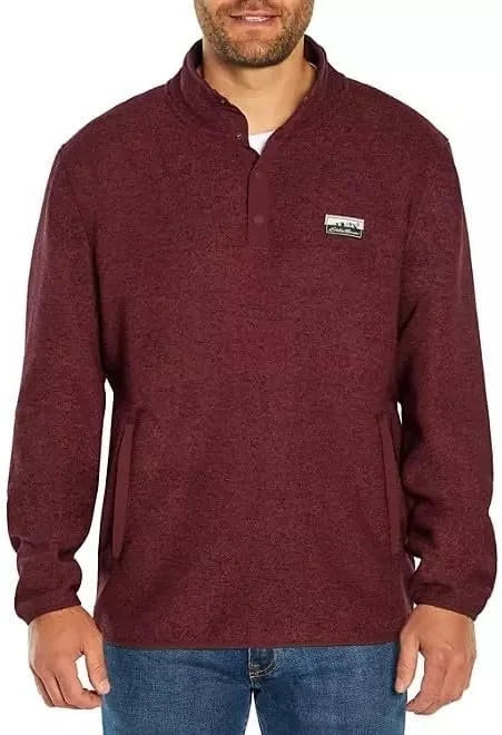Long Sleeve Knit Fleece Sweater T7042