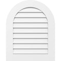 Round Top Surface Mount PVC Gable Vent S154