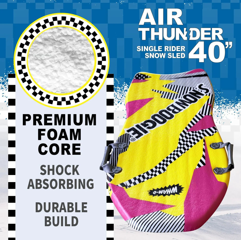 40" Single Rider Snow Sled with Side Handles Y583149