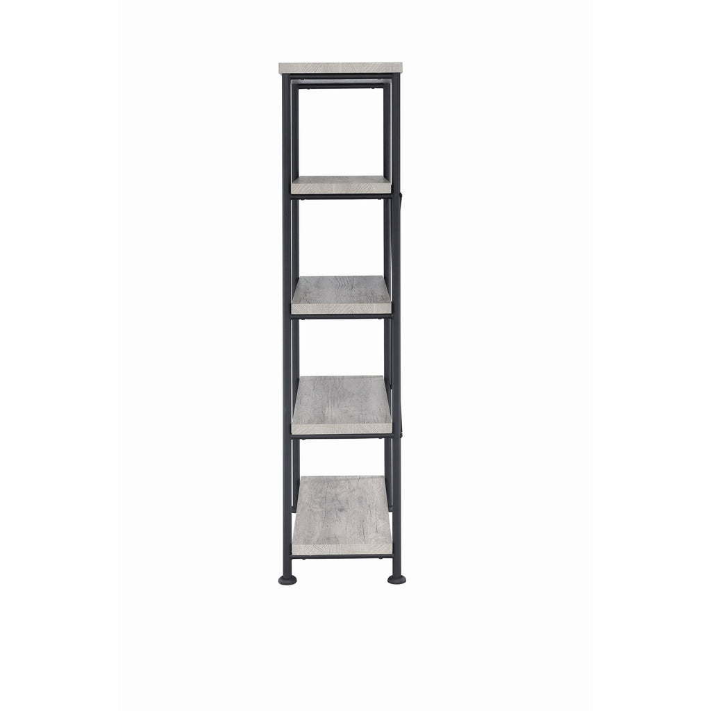 Antique Nutmeg 4-Shelf Bookcase T4973