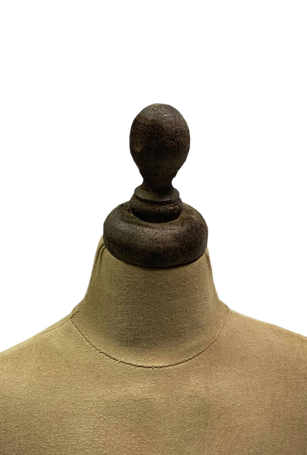 Yellow and Brown Neck Form on Pedestal Base O86109
