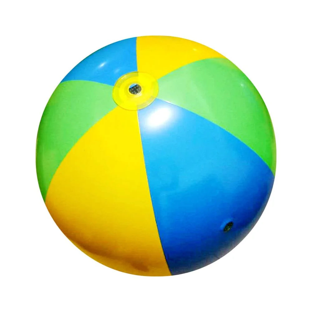 30" Inflatable Beach Sprinkler Water Spray Ball Toy W5521