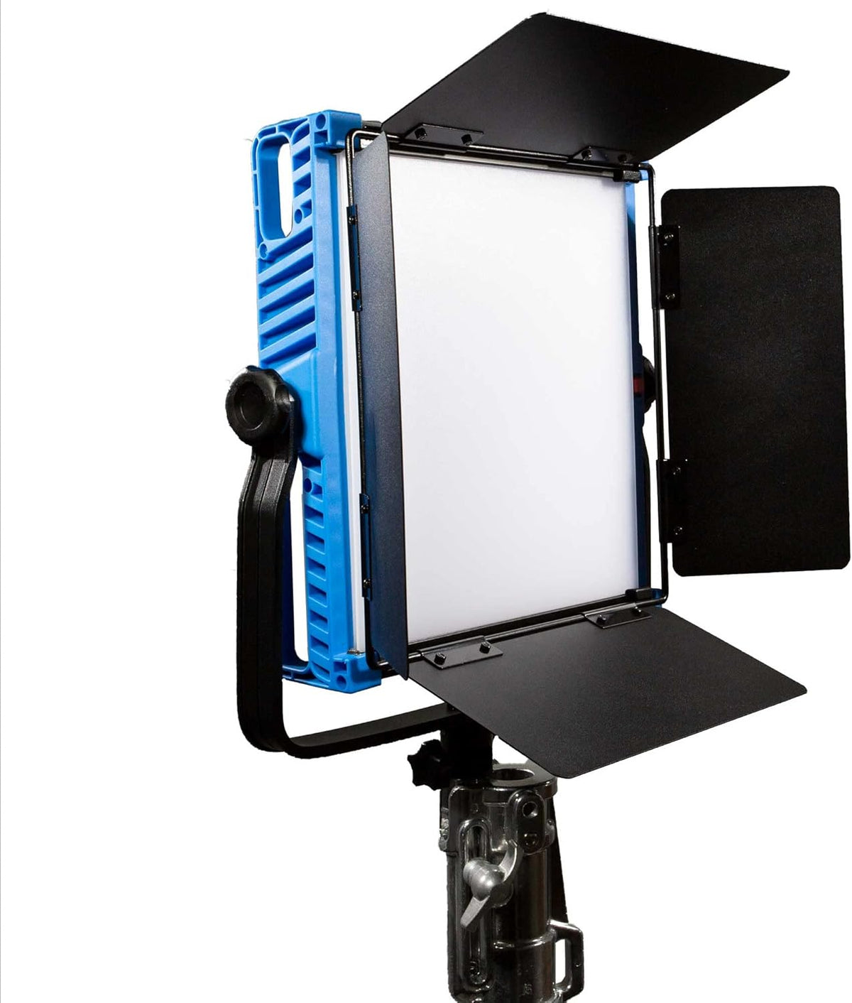 Bi-Color 2800K-6500K LED Video Light with Barn Doors and Diffusion Panel T2791