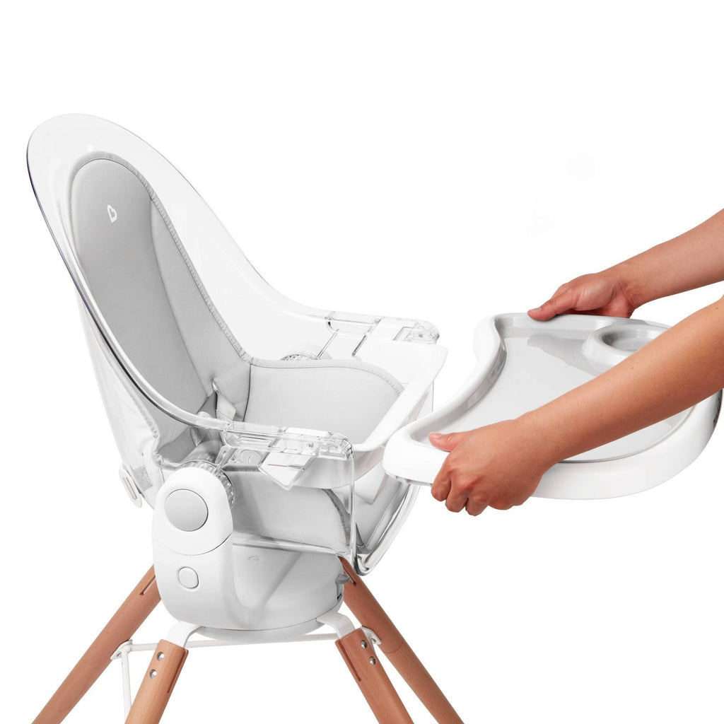 Clear Baby High Chair with 360° Swivel X1534