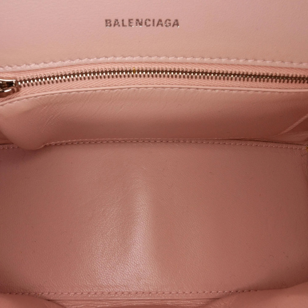 Pink Calf Leather Satchel O8129