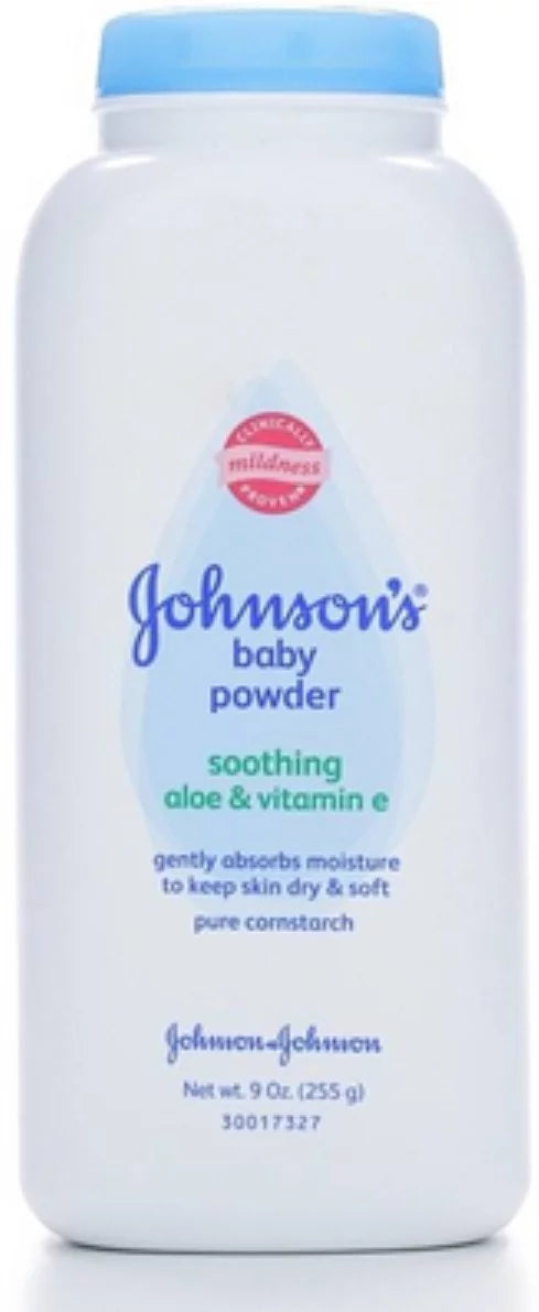9 oz Pack of 4 Pure Cornstarch Baby Powder Y862755