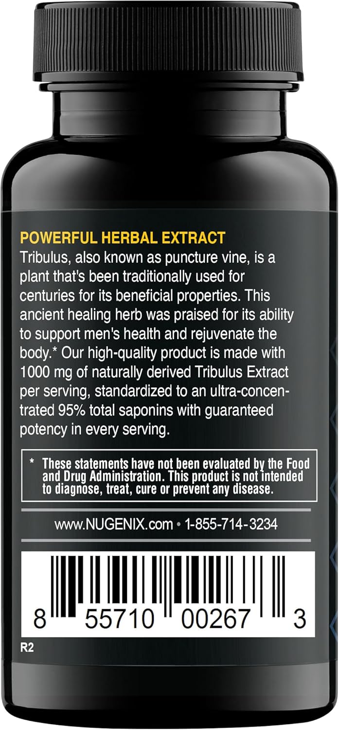 Tribulus Terrestris Extract 1000mg 60 Count G44445