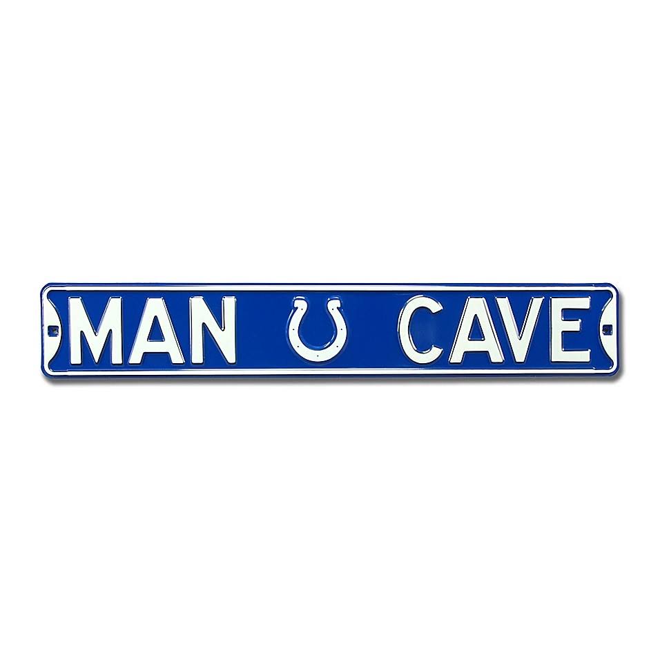 Indianapolis Colts Man Cave Street Sign Q4657