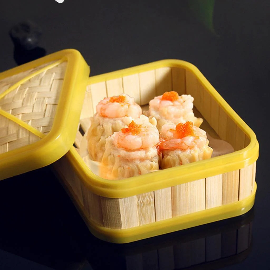 5 inch Bamboo Basket Steamer D171