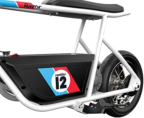 24V Electric Minibike with 12" Air-Filled Tires, 250-watt Motor W414
