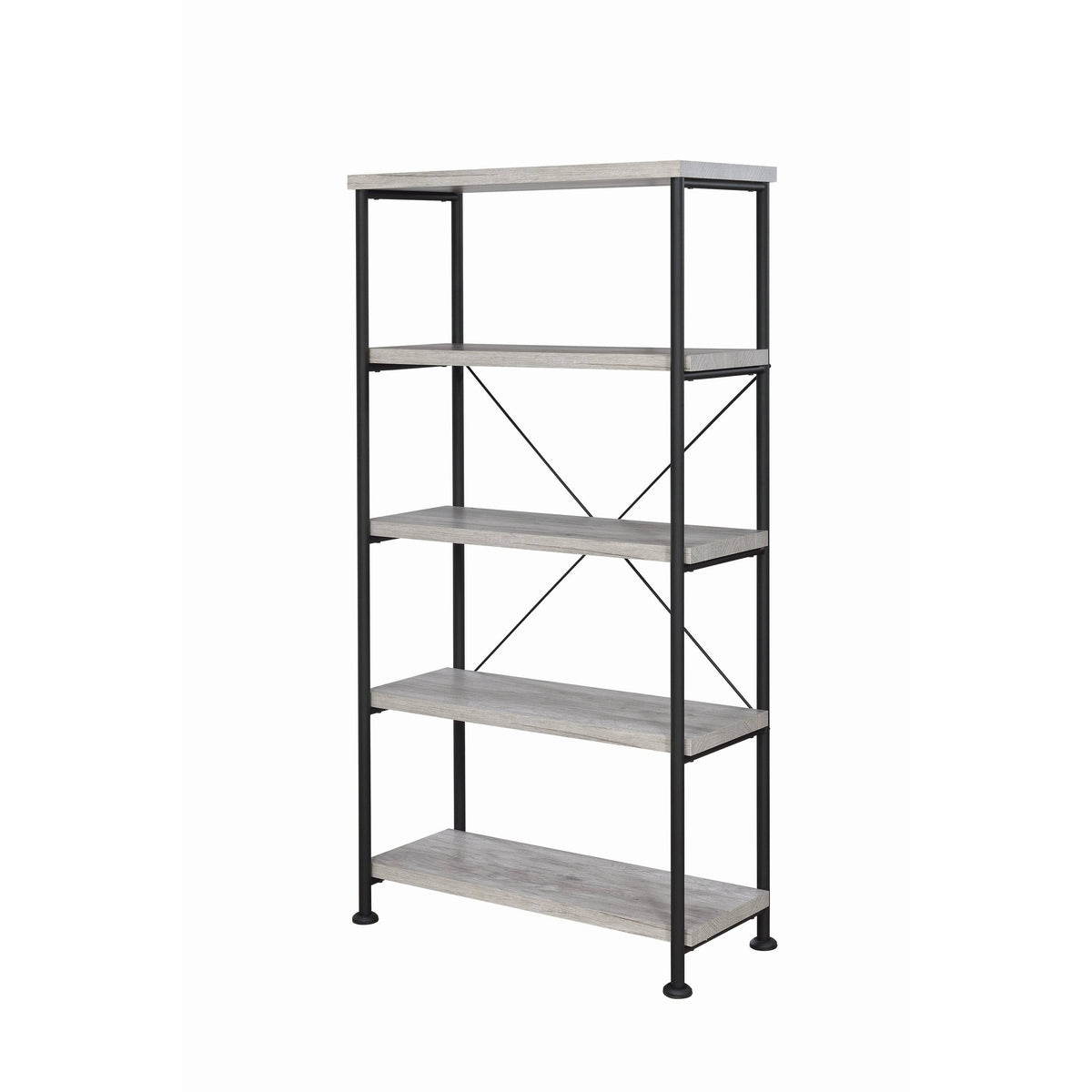 Antique Nutmeg 4-Shelf Bookcase T4973