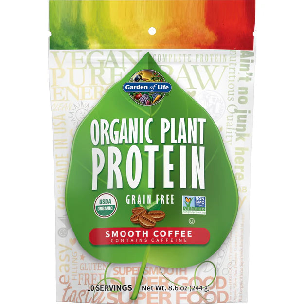 Organic Plant Protein Coffee 10 servings D550