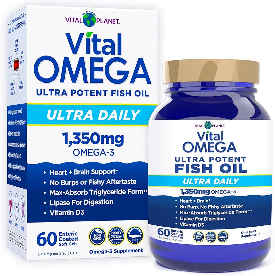 Omega 3 Fish Oil 1350mg Softgels I842