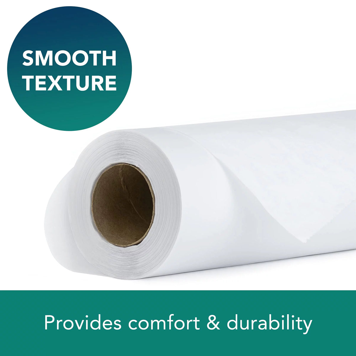 White Exam Table Paper, 21" Width, 225' Length, Pack of 12 A7321