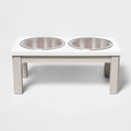 Elevated Dual Tone Dog Bowl M888179