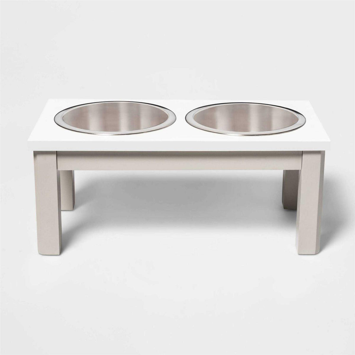 Elevated Dual Tone Dog Bowl M888179
