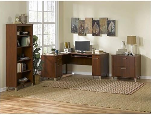 65 H 5 Shelf Wood Bookcase F23031