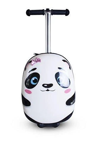 White Polly The Panda Scooter Suitcase P143