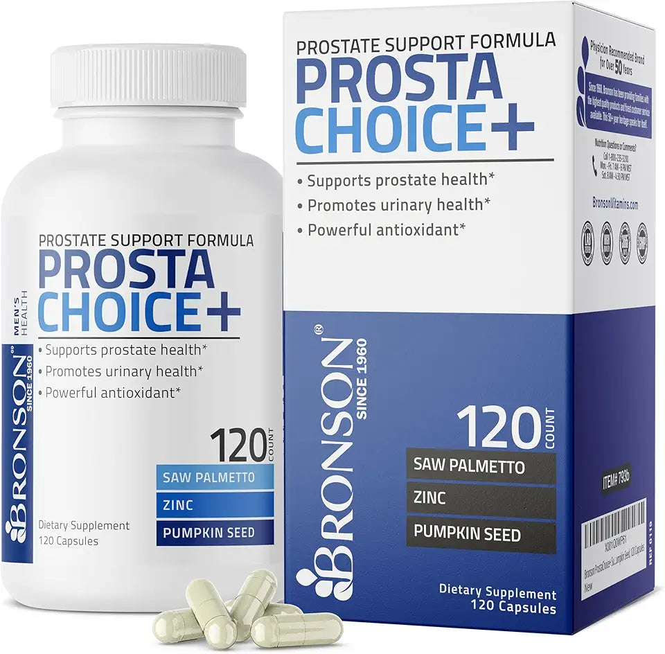 Prostate Health Support Supplement 120 Capsules A553