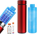 Red 3 Pens Medical Cooler Bag with Biogel Ice Pack I432