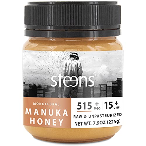 MGO 515+ 100% Certified UMF 15+ Manuka Honey 7.9 oz Jar H17149