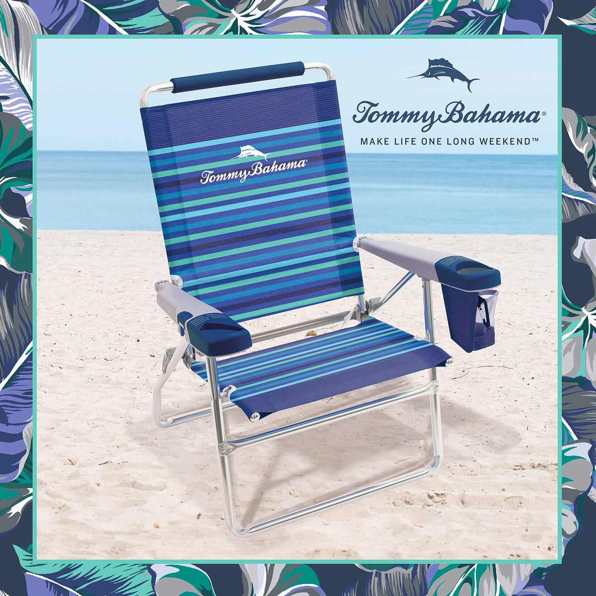 Striped Beach Chair C6886