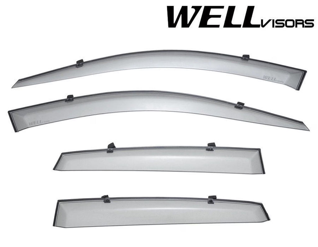 Side Window Visors Rain Guards for 2008-2014 Subaru Impreza / WRX / STI U275075