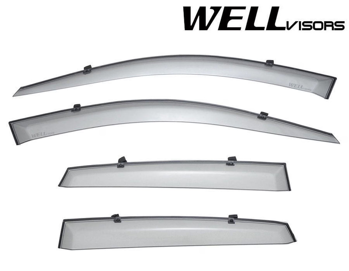 Side Window Visors Rain Guards for 2008-2014 Subaru Impreza / WRX / STI U275075