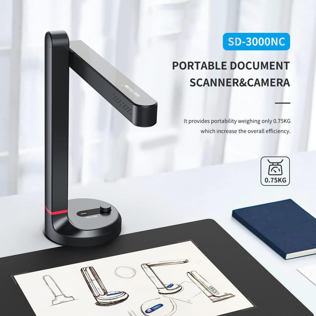 Document Camera with OCR Function, 8 Mega-Pixel Lens with LED Lights G23620