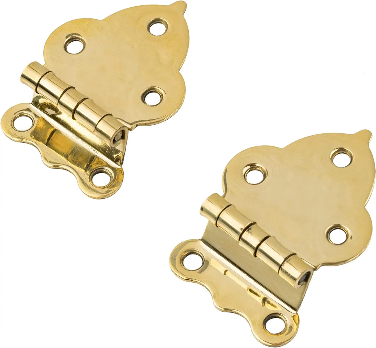 Solid Brass Offset Cabinet Hinges Pack Of 2 I544