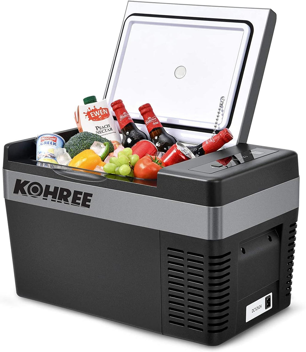 Portable 12 Volt Refrigerator 26 Quart Electric Cooler Z858738