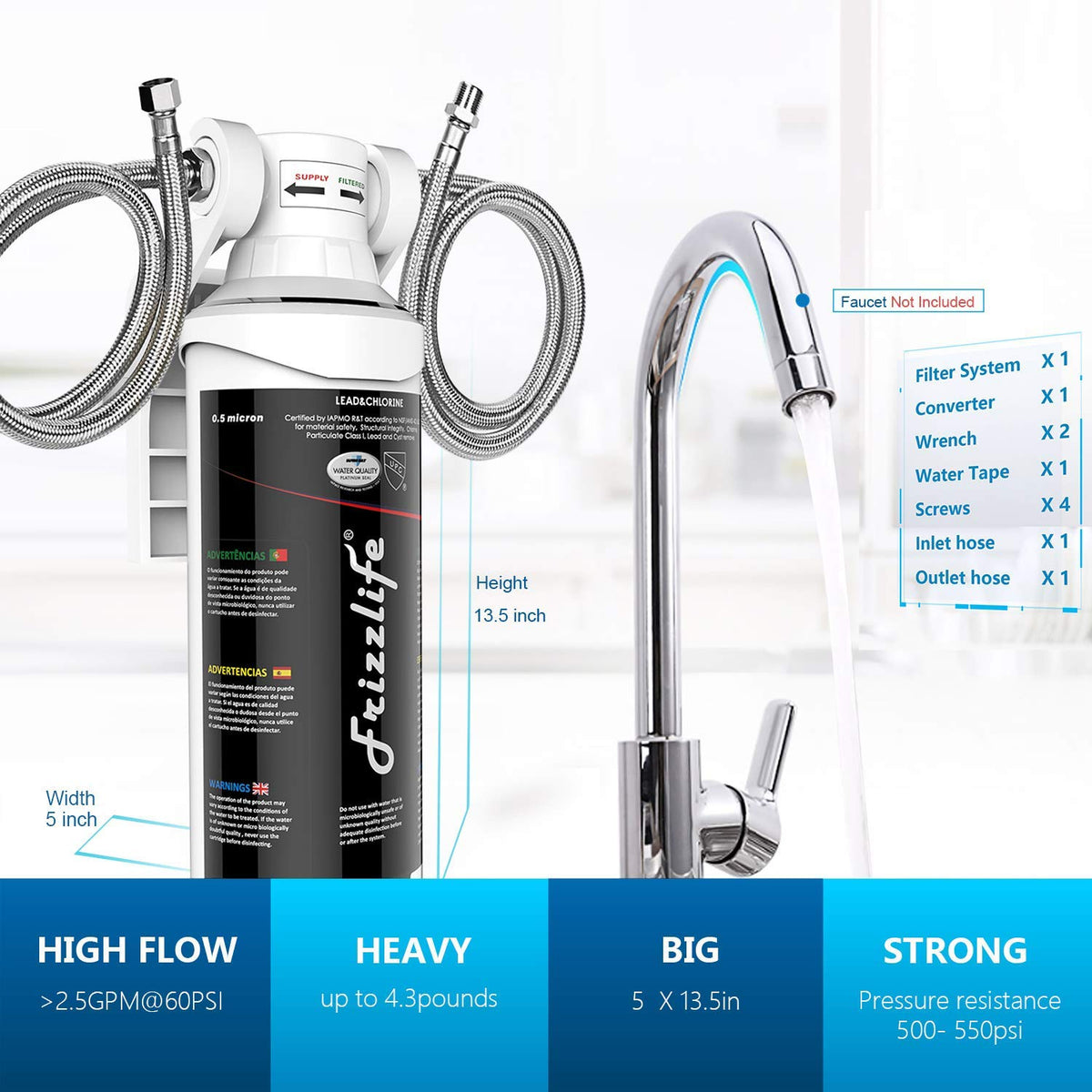 Under Sink Water Filtration System C762