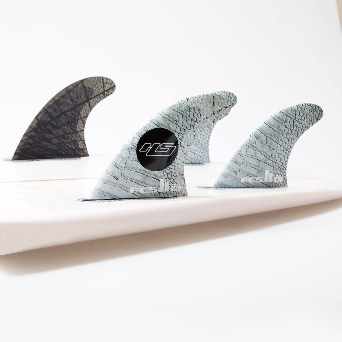 Carbon Large Tri Quad Fin Set U7774